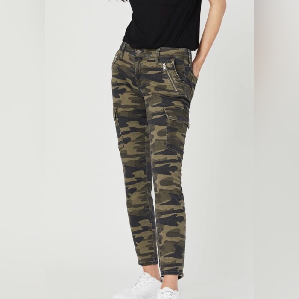 Mavi Juliette Camouflage Cargo Pants